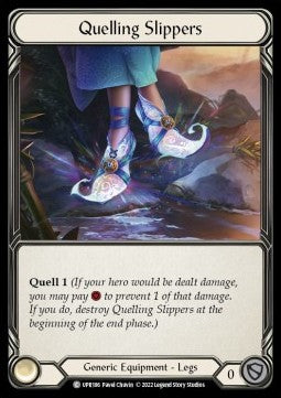 Quelling Slippers (Rainbow Foil) - Uprising (Common) [UPR-186]
