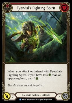 Fyendal's Fighting Spirit (Red) (Regular) - Uprising (Rare) [UPR-194]