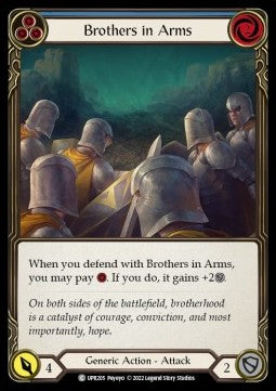 Brothers in Arms (Blue) (Regular) - Uprising (Common) [UPR-205]