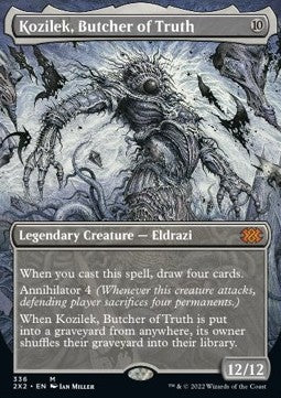Kozilek, Butcher of Truth (V.1) - Double Masters 2022: Extras (Mythic) [X2X2-336]