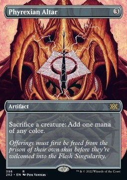Phyrexian Altar (V.1) - Double Masters 2022: Extras (Rare) [X2X2-396]