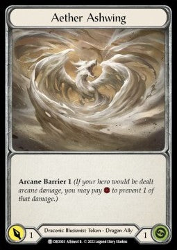 Aether Ashwing // Ash (Regular) - Uprising - Dromai Blitz Deck (Token) [DRO-DRO002/3]