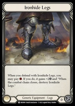 Ironhide Legs (Regular) - Uprising - Dromai Blitz Deck (Common) [DRO-DRO008]