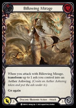 Billowing Mirage (Red) (Regular) - Uprising - Dromai Blitz Deck (Common) [DRO-DRO012]