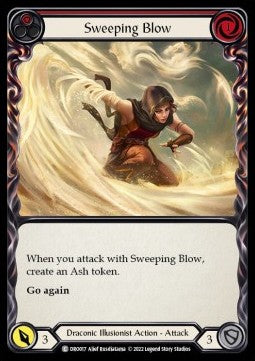 Sweeping Blow (Red) (Regular) - Uprising - Dromai Blitz Deck (Common) [DRO-DRO017]