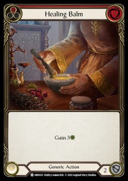 Healing Balm (Red) (Regular) - Uprising - Dromai Blitz Deck (Common) [DRO-DRO025]