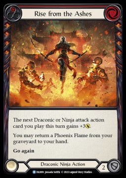 Rise from the Ashes (Red) (Regular) - Uprising - Fai Blitz Deck (Rare) [FAI-FAI009]