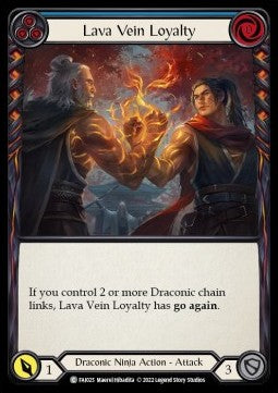 Lava Vein Loyalty (Blue) (Regular) - Uprising - Fai Blitz Deck (Common) [FAI-FAI025]
