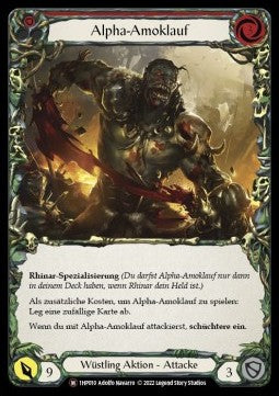 Alpha Rampage (Regular) - History Pack 1 - Black Label (Majestic) [1HP-BL-010]