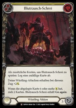 Bloodrush Bellow (Regular) - History Pack 1 - Black Label (Majestic) [1HP-BL-014]