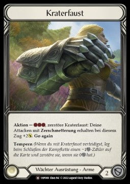 Crater Fist (Regular) - History Pack 1 - Black Label (Majestic) [1HP-BL-049]