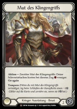 Courage of Bladehold (Regular) - History Pack 1 - Black Label (Majestic) [1HP-BL-146]