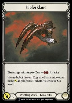 Mandible Claw (Regular) - History Pack 1 - Black Label (Rare) [1HP-BL-004]