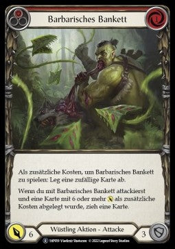 Savage Feast (Red) (Regular) - History Pack 1 - Black Label (Rare) [1HP-BL-019]