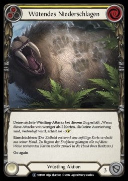 Barraging Beatdown (Yellow) (Regular) - History Pack 1 - Black Label (Rare) [1HP-BL-023]