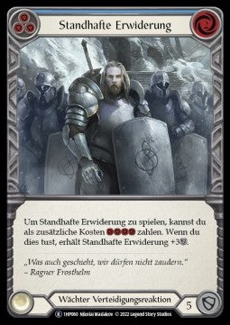 Staunch Response (Blue) (Regular) - History Pack 1 - Black Label (Rare) [1HP-BL-060]
