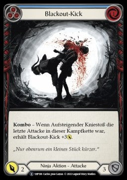 Blackout Kick (Blue) (Regular) - History Pack 1 - Black Label (Rare) [1HP-BL-106]