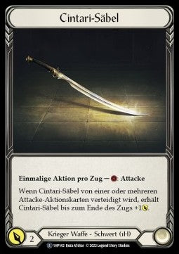 Cintari Saber (Regular) - History Pack 1 - Black Label (Rare) [1HP-BL-142]