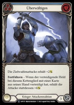 Overpower (Blue) (Regular) - History Pack 1 - Black Label (Rare) [1HP-BL-155]