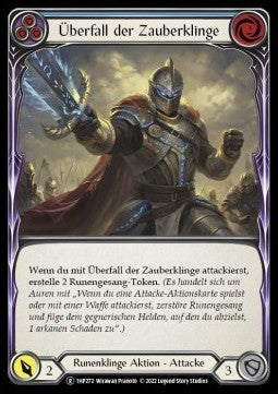 Spellblade Assault (Blue) (Regular) - History Pack 1 - Black Label (Rare) [1HP-BL-272]