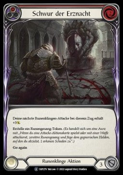 Oath of the Arknight (Red) (Regular) - History Pack 1 - Black Label (Rare) [1HP-BL-279]