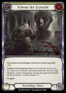 Oath of the Arknight (Yellow) (Regular) - History Pack 1 - Black Label (Rare) [1HP-BL-280]