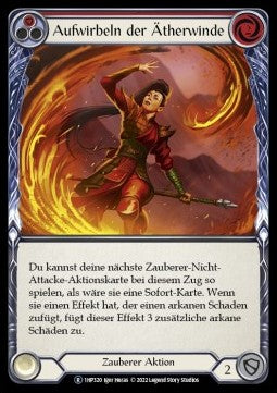 Stir the Aetherwinds (Red) (Regular) - History Pack 1 - Black Label (Rare) [1HP-BL-320]
