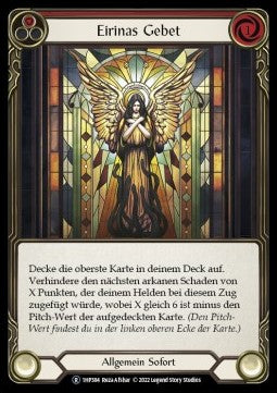 Eirina's Prayer (Red) (Regular) - History Pack 1 - Black Label (Rare) [1HP-BL-384]