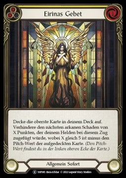 Eirina's Prayer (Yellow) (Regular) - History Pack 1 - Black Label (Rare) [1HP-BL-385]