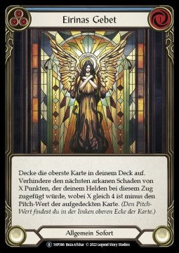 Eirina's Prayer (Blue) (Regular) - History Pack 1 - Black Label (Rare) [1HP-BL-386]