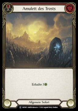 Sigil of Solace (Red) (Regular) - History Pack 1 - Black Label (Rare) [1HP-BL-387]