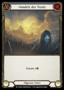 Sigil of Solace (Blue) (Regular) - History Pack 1 - Black Label (Rare) [1HP-BL-389]