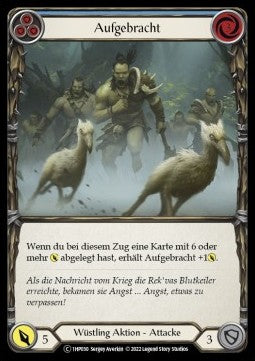 Riled Up (Blue) (Regular) - History Pack 1 - Black Label (Common) [1HP-BL-030]