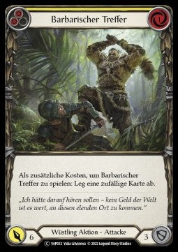 Savage Swing (Yellow) (Regular) - History Pack 1 - Black Label (Common) [1HP-BL-032]