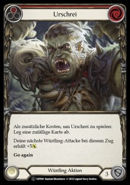 Primeval Bellow (Red) (Regular) - History Pack 1 - Black Label (Common) [1HP-BL-040]