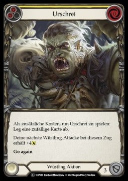Primeval Bellow (Yellow) (Regular) - History Pack 1 - Black Label (Common) [1HP-BL-041]