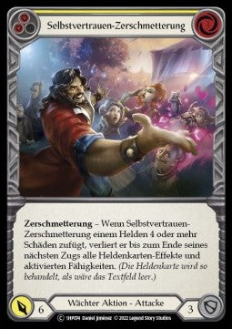 Crush Confidence (Yellow) (Regular) - History Pack 1 - Black Label (Common) [1HP-BL-074]