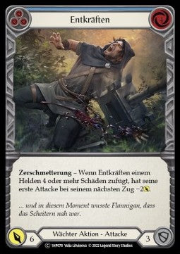 Debilitate (Blue) (Regular) - History Pack 1 - Black Label (Common) [1HP-BL-078]