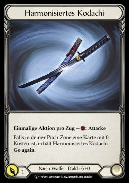 Harmonized Kodachi (Regular) - History Pack 1 - Black Label (Common) [1HP-BL-091]