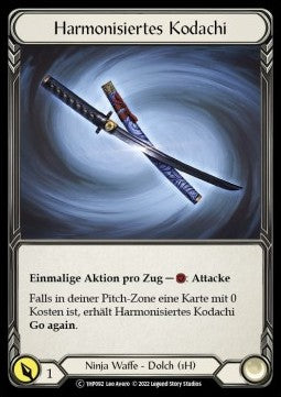 Harmonized Kodachi (Regular) - History Pack 1 - Black Label (Common) [1HP-BL-092]