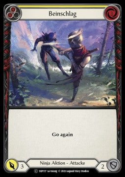 Leg Tap (Yellow) (Regular) - History Pack 1 - Black Label (Common) [1HP-BL-117]