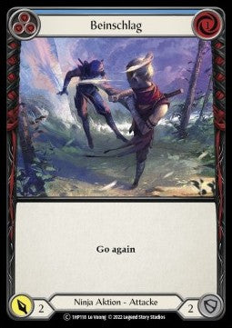 Leg Tap (Blue) (Regular) - History Pack 1 - Black Label (Common) [1HP-BL-118]