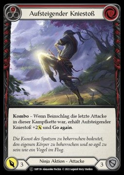 Rising Knee Thrust (Red) (Regular) - History Pack 1 - Black Label (Common) [1HP-BL-119]