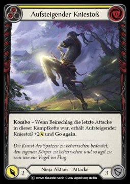 Rising Knee Thrust (Yellow) (Regular) - History Pack 1 - Black Label (Common) [1HP-BL-120]