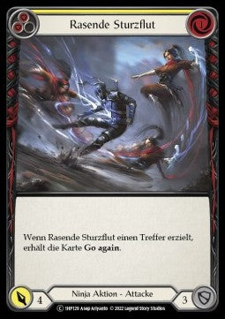 Torrent of Tempo (Yellow) (Regular) - History Pack 1 - Black Label (Common) [1HP-BL-129]