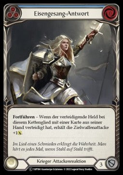 Ironsong Response (Blue) (Regular) - History Pack 1 - Black Label (Common) [1HP-BL-164]