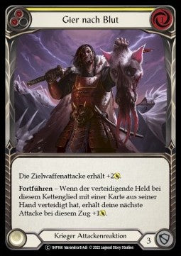 Out for Blood (Yellow) (Regular) - History Pack 1 - Black Label (Common) [1HP-BL-166]