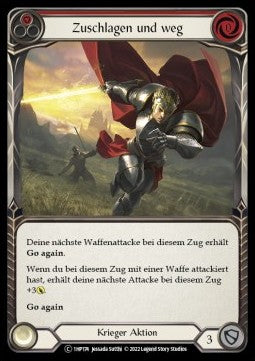Hit and Run (Red) (Regular) - History Pack 1 - Black Label (Common) [1HP-BL-174]