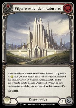 Nature's Path Pilgrimage (Red) (Regular) - History Pack 1 - Black Label (Common) [1HP-BL-177]