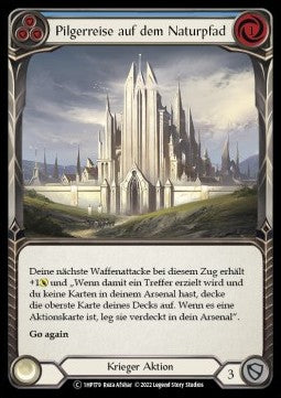 Nature's Path Pilgrimage (Blue) (Regular) - History Pack 1 - Black Label (Common) [1HP-BL-179]